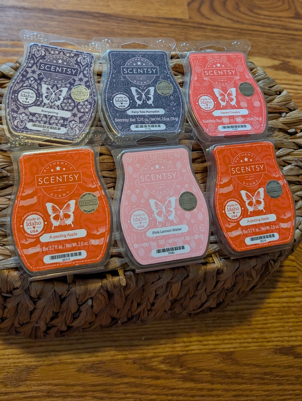 Scentsy Wax Bar 6-Pack